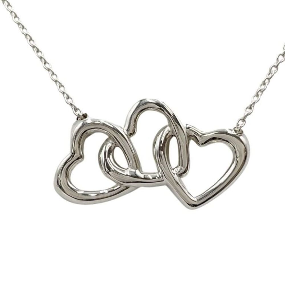 TIFFANY & CO. Silver Heart Necklace